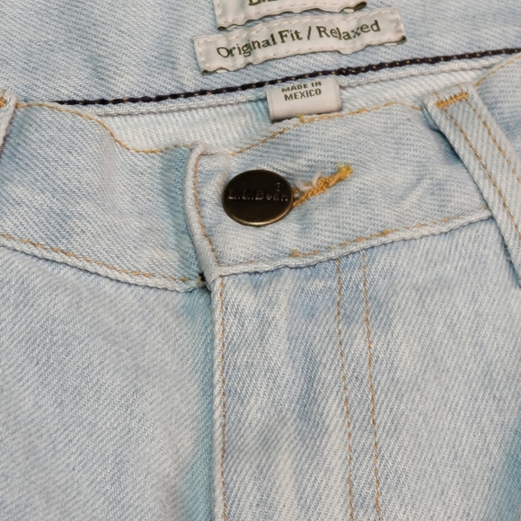 L.L Bean Original fit/ Relaxed jeans size 10 P - Picture 7 of 10